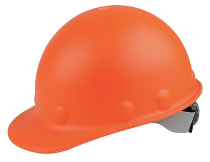 Picture of Honeywell Fibre-Metal® Cap Style Hard Hat Orange- High Heat Part# - P2Hnrw03A000