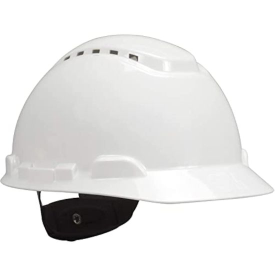 Picture of 3M™ Hard Hat With Uvicator Ratchet Vented  White Part# - 7000053153