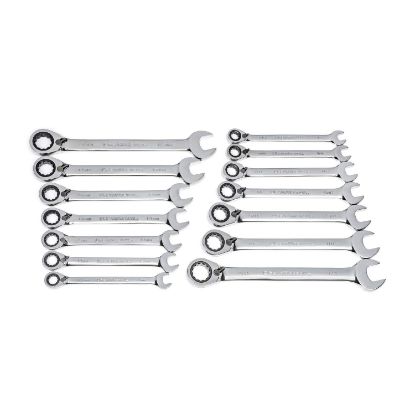 Picture of Gearwrench® Set Rev Wr Rat Comb Sae/Met 14Pc Part# - 85142