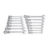 Picture of Gearwrench® Set Flex Wr Rat Comb Sae/Met 14Pc Part# - 85141