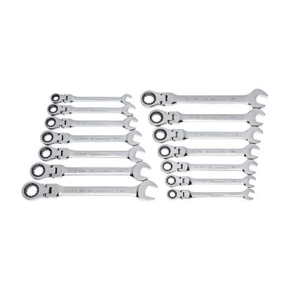 Picture of Gearwrench® Set Flex Wr Rat Comb Sae/Met 14Pc Part# - 85141