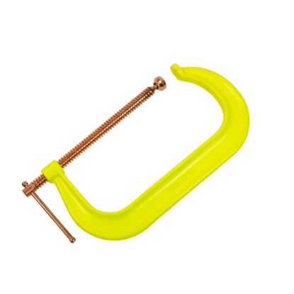 Picture of Wilton H412Cs 0-12" Hargrave Hiviz Yellow C-Clamp Part# - 20487