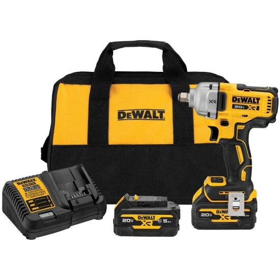 Picture of Dewalt® 1/2" Mid-Range Iw Kit W/Gfn Batteries Part# - Dcf891Gp2