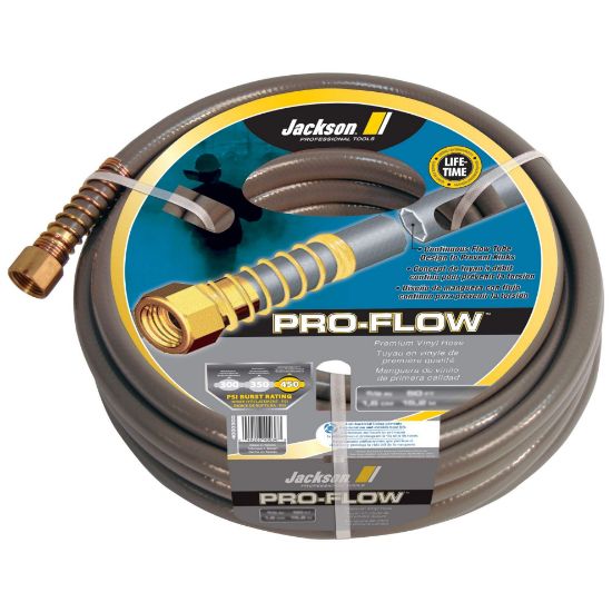 Picture of Jackson Professional Tools 5/8"X50' Pro-Flow Commercial Duty Gray Hose Part# - 4003600