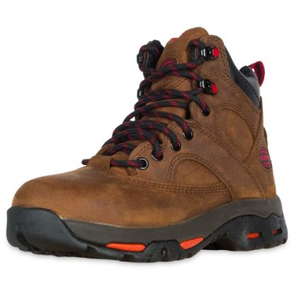 Picture of Oliver By Honeywell Women Leather Lace-Up 6In  Steel Toe  Outside Part# - Ol24011-Brn-085