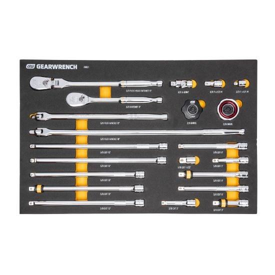 Picture of Gearwrench® Modset 90T 3/8 Drive Tool Set  21Pc Part# - 86521