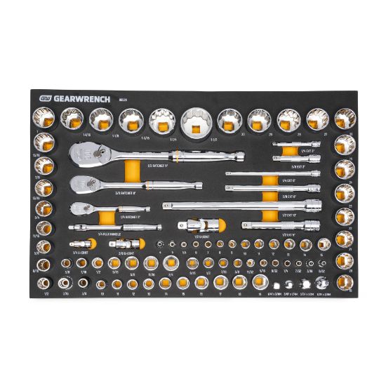 Picture of Gearwrench® Modset 90T 1/4 3/8 1/2 Mts Set  83Pc Part# - 86529