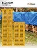 Picture of Anchor Brand Anchor 11016 18' X 24' Poly Tarp Woven Lamin Part# - 101-1824