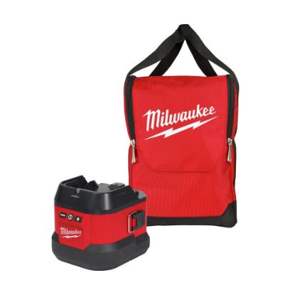 Picture of Milwaukee® Tool M18 Util Rem Cont Searchlt Port Base W/Carry Bg Part# - 49-16-2123B