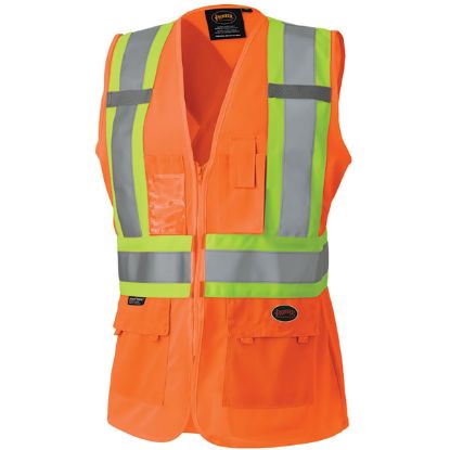 Picture of Pioneer 136U Orange Ladies Vestmesh Part# - V1021850U-M