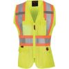 Picture of Pioneer 139U Green Ladies Vest Mesh Part# - V1021860U-2Xl