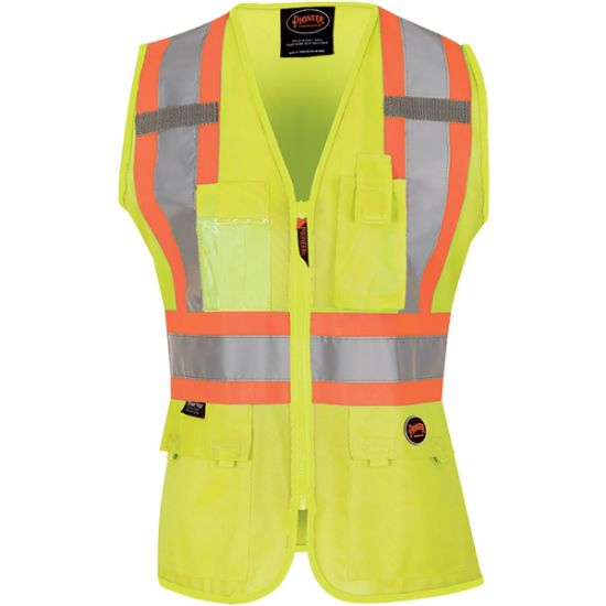 Picture of Pioneer 139U Green Ladies Vest Mesh Part# - V1021860U-2Xl