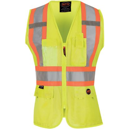 Picture of Pioneer 139U Green Ladies Vest Mesh Part# - V1021860U-S