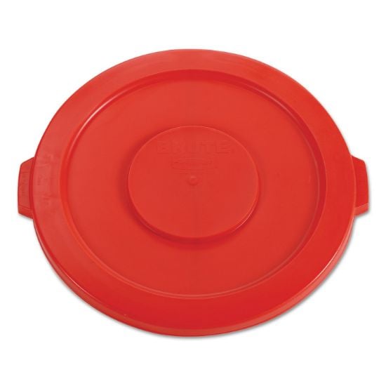 Picture of Rubbermaid Commercial Brute 32 Lid Part# - Fg263100Red