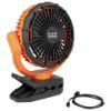 Picture of Klein Tools Rechargeable Clamping Jobsite Fan Part# - Pjsfm2