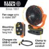 Picture of Klein Tools Rechargeable Clamping Jobsite Fan Part# - Pjsfm2