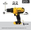 Picture of Dewalt® 20V Max Li-Ion Compact 2-Tool Combo Kit Part# - Dck240C2