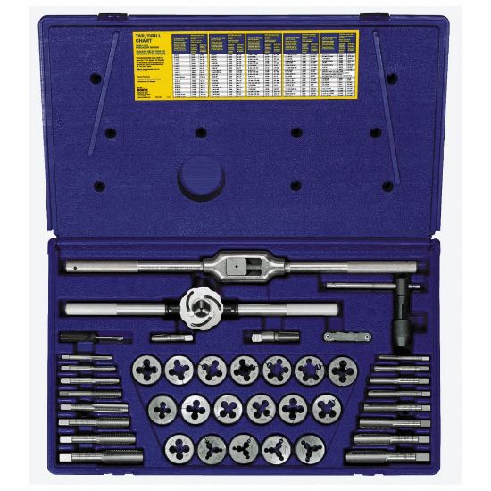 Picture of Irwin® 41-Pc. Carbon Steel Tap& Die Set Part# - 25941