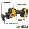 Picture of Dewalt® Cdl Recip Saw Kit (5.0Ah) Part# - Dcs369P1