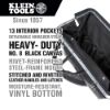 Picture of Klein Tools Deluxe Black Canvas Toolbag  18-Inch Part# - 510218Spblk