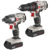 Picture of Porter Cable 20V Max Lithium 2 Tool Combo Kit (Drill/Driver) Part# - Pcck604L2