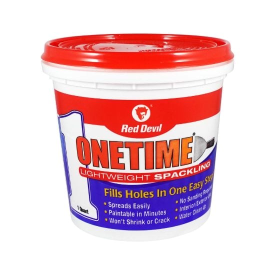 Picture of Red Devil 1-Quart Tub "Onetime" Spackling Super Light Part# - 544