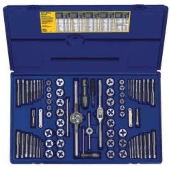 Picture of Irwin® 76Pc Fractional/Metric Tap & Hex Part# - 26376Dc