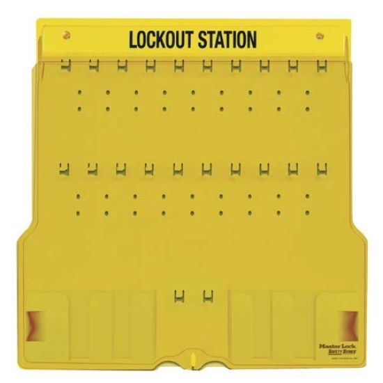 Picture of Master Lock® Safety Series Lockout Stations Part# - 1484B