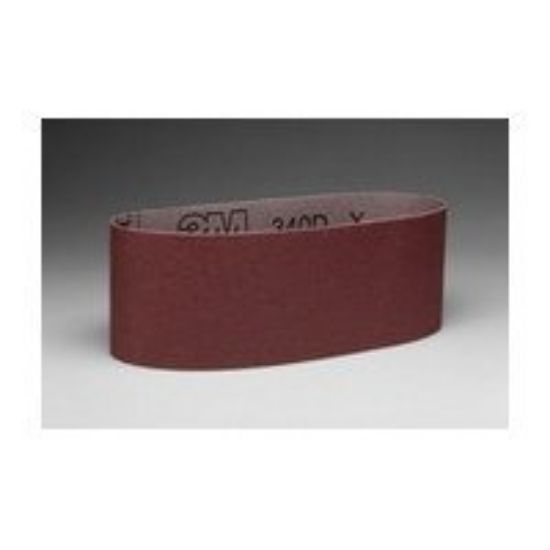 Picture of 3M™ Cloth Belt 340D  3 In X21 In P100 X-Weight Part# - 7010326380