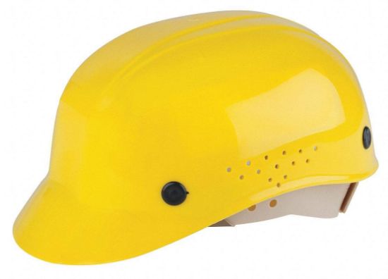 Picture of Honeywell North® Bump Cap Bc86 Yellow Lowhazard Vented Deluxe Sus Part# - Bc86020000