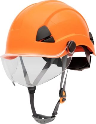 Picture of Honeywell Fibre-Metal® Fm Safety Helmet Orange Part# - Fsh10003