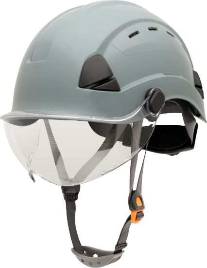 Picture of Honeywell Fibre-Metal® Fm Safety Helmet Ventedgray Part# - Fsh11009