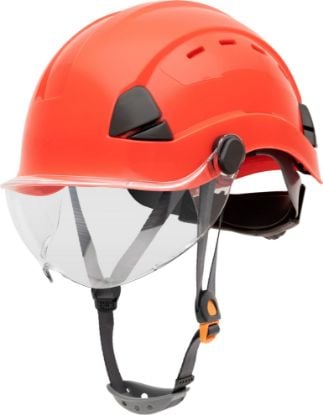 Picture of Honeywell Fibre-Metal® Fm Safety Helmet Ventedred Part# - Fsh11015