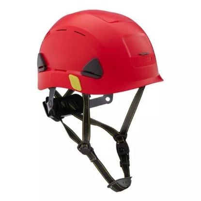 Picture of Honeywell North® Safety Helmet  Style Ii Vented  Red Part# - Csh11015