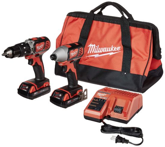 Picture of Milwaukee® Tool M18 Cordless Lithium-Ion2-Tool Combo Kit Part# - 2697-22Ct