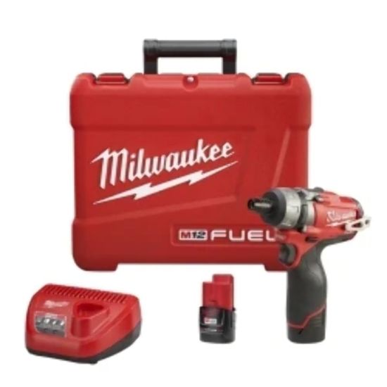 Picture of Milwaukee® Tool M12 Fuel 2Spd Screwdriver Kit Part# - 2402-22