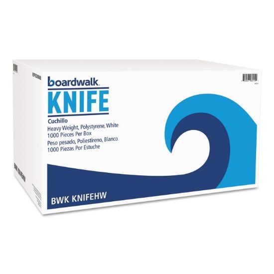 Picture of Boardwalk® Knife Styrene Wht Part# - Bwkknifehw