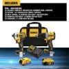 Picture of Dewalt® 20V Max Xr Brushless 2 Tool Combo Kit Part# - Dck249E1M1