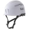 Picture of Klein Tools Safety Helmet  Vented-Class C  White Part# - 60149