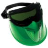 Picture of Kleenguard™ Fullface Black Frame Faceshield Anti Fog 5.0 Len Part# - 18633