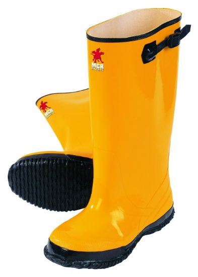 Picture of Mcr Safety Yellow Rubber Slush Boot Part# - Byr1008