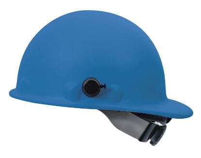 Picture of Honeywell Fibre-Metal® P2A Hard Hat  Blue  Swingstrap W/ Quicklok Part# - P2Aqsw71A000