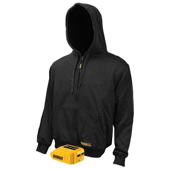 Picture of Dewalt® Heated Hoodie Sweatshirtw/O Btry-Blk-2X Part# - Dchj067B-2Xl