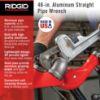 Picture of Ridgid® 848 48" Aluminum Straight Pipe Wrench Part# - 31115