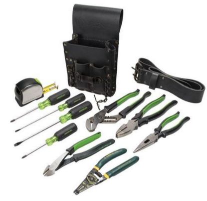 Picture of Greenlee® Electricians Kit 12Pc Part# - 0159-13