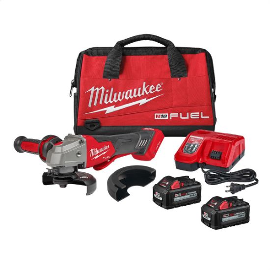 Picture of Milwaukee® Tool M18 Fuel 4-1/2"/ 5" Br Gr W/One-Key Pdl Sw No Lk Part# - 2882-22