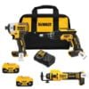 Picture of Dewalt® 20V Max Bl Drywall 3Pc Kit (5.0Ah) Part# - Dck303P2