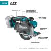 Picture of Makita® 18V Lxt Bl 5-3/8" Metalcutr W/Dust Bx Tool Only Part# - Xsc03Z