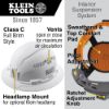 Picture of Klein Tools Hard Hat  Vented  Full Brim Style Part# - 60401