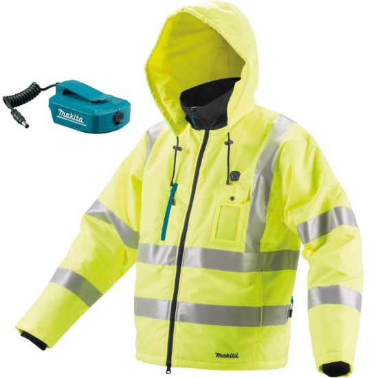 Picture of Makita® Heated Jacket High Visibility  M Part# - Dcj206Zm